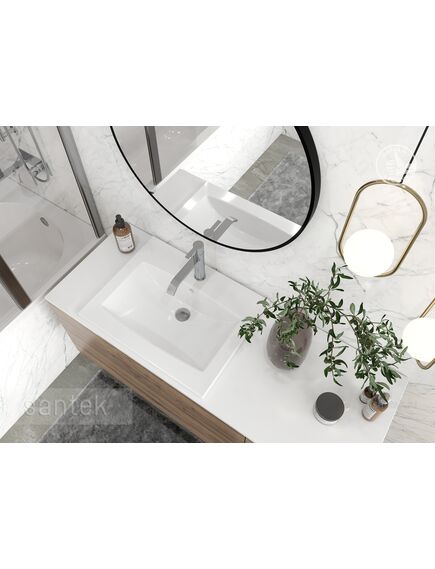 Купить Раковина Santek Элина 60 отверстие под смеситель 1WH501606 (1wh501606) по цене 4139.5 руб., в Санкт-Петебруге в интернет магазине 100-Систем, а также дургие товары SANTEK из раздела Встраиваемые раковины и Раковины и пьедесталы