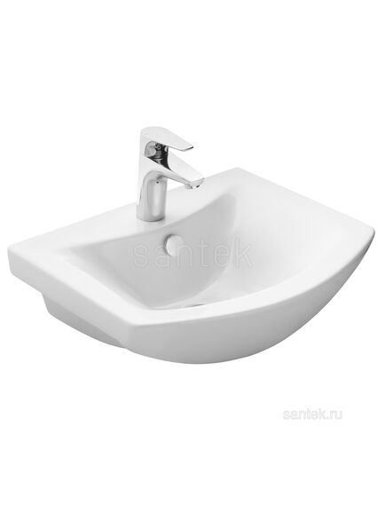 Купить Раковина AQUATON Смайл 50 1WH207781 (1wh207781) по цене 2832.5 руб., в Санкт-Петебруге в интернет магазине 100-Систем, а также дургие товары AQUATON из раздела Встраиваемые раковины и Раковины и пьедесталы