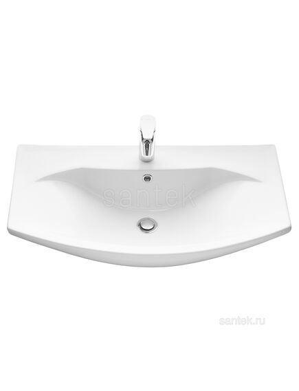 Купить Раковина AQUATON Смайл 80 1WH207783 (1wh207783) по цене 5706.2 руб., в Санкт-Петебруге в интернет магазине 100-Систем, а также дургие товары AQUATON из раздела Встраиваемые раковины и Раковины и пьедесталы