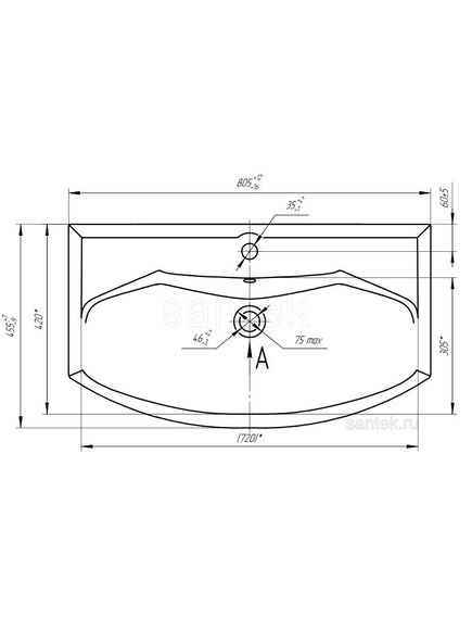 Купить Раковина AQUATON Смайл 80 1WH207783 (1wh207783) по цене 5706.2 руб., в Санкт-Петебруге в интернет магазине 100-Систем, а также дургие товары AQUATON из раздела Встраиваемые раковины и Раковины и пьедесталы