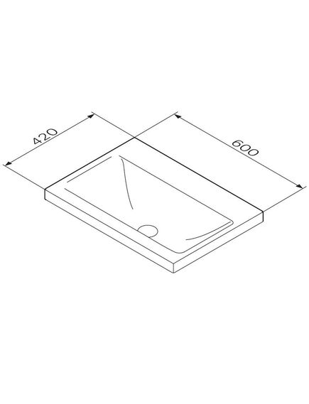 Купить M90WCC0602BM GEM, Раковина мебельная, керамическая, 60 см, встроенная, цвет: черный матовый (m90wcc0602bm) по цене 19690 руб., в Санкт-Петебруге в интернет магазине 100-Систем, а также дургие товары AM.PM из раздела Встраиваемые раковины и Раковины и пьедесталы
