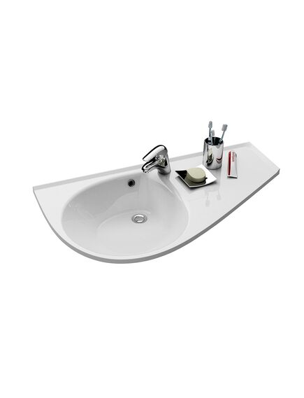 Купить Умывальник Ravak Avocado Comfort R 95x53 XJ9P1100000 (xj9p1100000) по цене 35750 руб., в Санкт-Петебруге в интернет магазине 100-Систем, а также дургие товары RAVAK из раздела Встраиваемые раковины и Раковины и пьедесталы