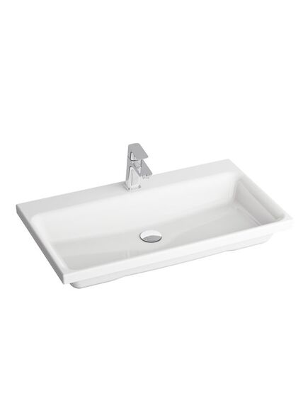 Купить Умывальник Ravak Comfort 800 (xjx01280001) по цене 32457 руб., в Санкт-Петебруге в интернет магазине 100-Систем, а также дургие товары RAVAK из раздела Встраиваемые раковины и Раковины и пьедесталы