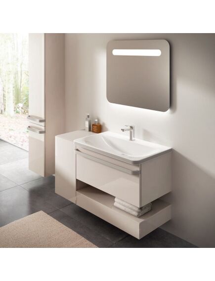 Купить Умывальник Ideal Standard TONIC II K083901 (k083901) по цене 46879.88 руб., в Санкт-Петебруге в интернет магазине 100-Систем, а также дургие товары IDEAL STANDARD из раздела Встраиваемые раковины и Раковины и пьедесталы