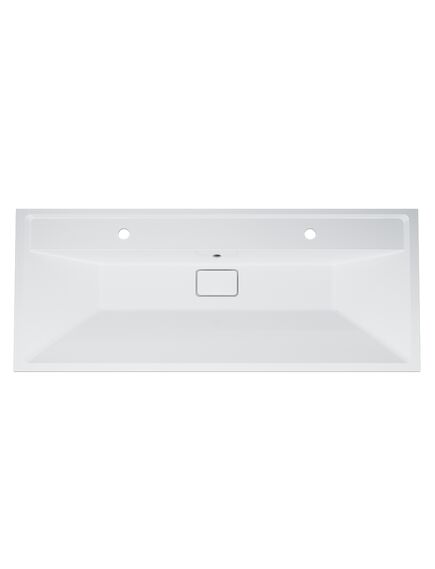 Купить M50AWPX1201WG INSPIRE V2.0, раковина мебельная , искусственный мрамор, со сливом-переливом, 120 см (m50awpx1201wg) по цене 82990 руб., в Санкт-Петебруге в интернет магазине 100-Систем, а также дургие товары AM.PM из раздела Встраиваемые раковины и Раковины и пьедесталы
