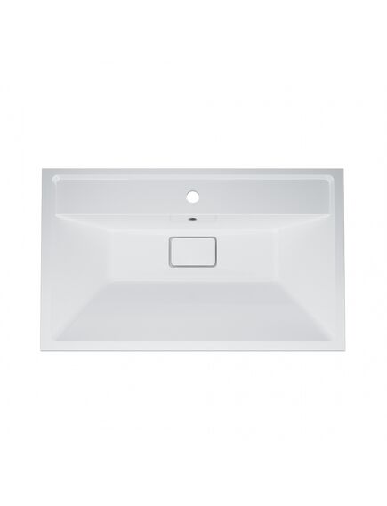 Купить M50AWPX0801WG INSPIRE V2.0, раковина мебельная , искусственный мрамор, со сливом-переливом, 80 см (m50awpx0801wg) по цене 64590 руб., в Санкт-Петебруге в интернет магазине 100-Систем, а также дургие товары AM.PM из раздела Встраиваемые раковины и Раковины и пьедесталы