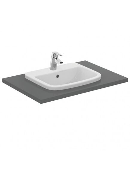 Купить Умывальник Ideal Standard TEMPO T059201 встраиваемый (t059201) по цене 13825.13 руб., в Санкт-Петебруге в интернет магазине 100-Систем, а также дургие товары IDEAL STANDARD из раздела Встраиваемые раковины и Раковины и пьедесталы