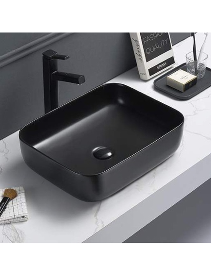 Купить CeramaLux 2105 Раковина накладная 50 см (2105) по цене 9400 руб., в Санкт-Петебруге в интернет магазине 100-Систем, а также дургие товары CeramaLux из раздела Накладные раковины и Раковины и пьедесталы