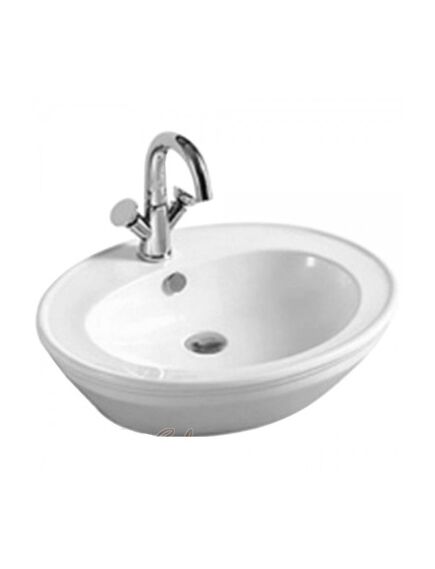 Купить CeramaLux 2150G Раковина накладная 60 см (2150g) по цене 21203 руб., в Санкт-Петебруге в интернет магазине 100-Систем, а также дургие товары CeramaLux из раздела Накладные раковины и Раковины и пьедесталы