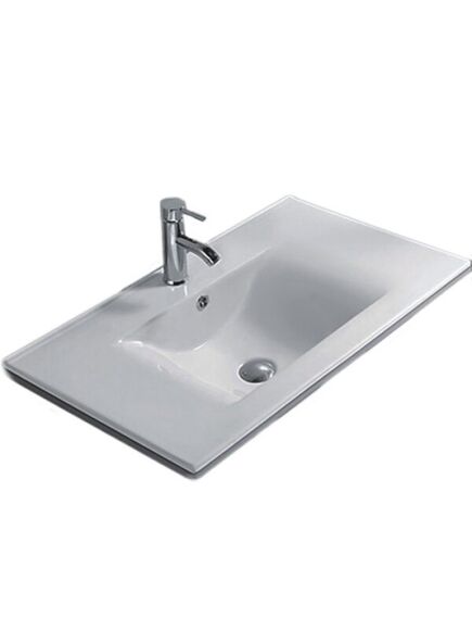 Купить CeramaLux JY-807-70 Раковина врезная сверху 71 см (jy-807-70) по цене 9300 руб., в Санкт-Петебруге в интернет магазине 100-Систем, а также дургие товары CeramaLux из раздела Встраиваемые раковины и Раковины и пьедесталы