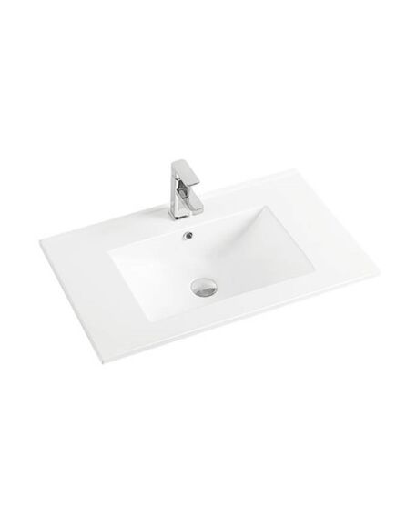 Купить CeramaLux JY-807-70 Раковина врезная сверху 71 см (jy-807-70) по цене 9300 руб., в Санкт-Петебруге в интернет магазине 100-Систем, а также дургие товары CeramaLux из раздела Встраиваемые раковины и Раковины и пьедесталы