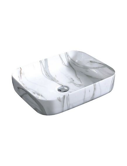 Купить CeramaLux MNC 190 Раковина накладная  50 см (190) по цене 13600 руб., в Санкт-Петебруге в интернет магазине 100-Систем, а также дургие товары CeramaLux из раздела Накладные раковины и Раковины и пьедесталы
