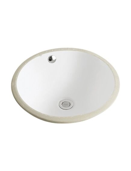 Купить Раковина CeramaLux 43 NY J848 Белая (NYJ848) по цене 6600 руб., в Санкт-Петебруге в интернет магазине 100-Систем, а также дургие товары CeramaLux из раздела Встраиваемые раковины и Раковины и пьедесталы