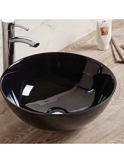Купить CeramaLux NC 104B Раковина накладная 42 см (104b) по цене 6300 руб., в Санкт-Петебруге в интернет магазине 100-Систем, а также дургие товары CeramaLux из раздела Накладные раковины и Раковины и пьедесталы