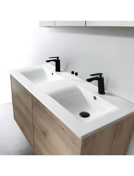 Купить Раковина CeramaLux 121 YJ809-120 Белая (YJ809-120) по цене 33700 руб., в Санкт-Петебруге в интернет магазине 100-Систем, а также дургие товары CeramaLux из раздела Встраиваемые раковины и Раковины и пьедесталы