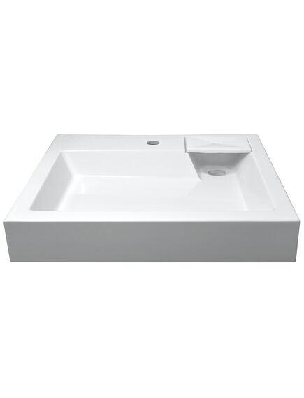 Купить Раковина Слим 80 Белый (cs00088890) по цене 10822.5 руб., в Санкт-Петебруге в интернет магазине 100-Систем, а также дургие товары Azario из раздела Встраиваемые раковины и Раковины и пьедесталы
