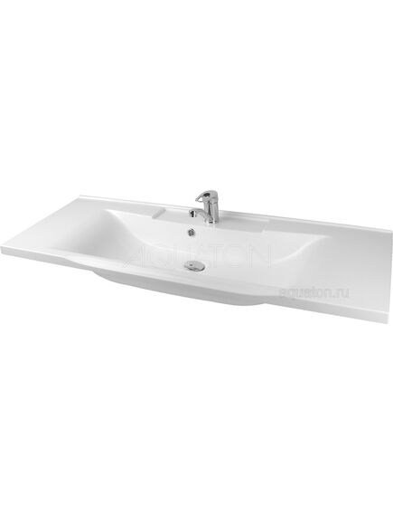 Купить Раковина AQUATON Премьер 120 белая 1A702431PR010 (1a702431pr010) по цене 13235.63 руб., в Санкт-Петебруге в интернет магазине 100-Систем, а также дургие товары AQUATON из раздела Накладные раковины и Раковины и пьедесталы
