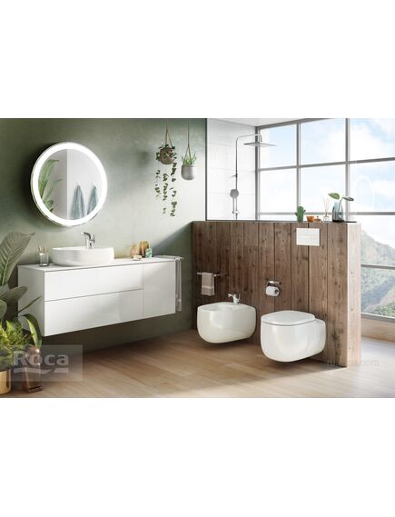 Купить Раковина Roca Beyond 56х43 3270B8000 (3270b8000) по цене 38295.27 руб., в Санкт-Петебруге в интернет магазине 100-Систем, а также дургие товары ROCA из раздела Накладные раковины и Раковины и пьедесталы