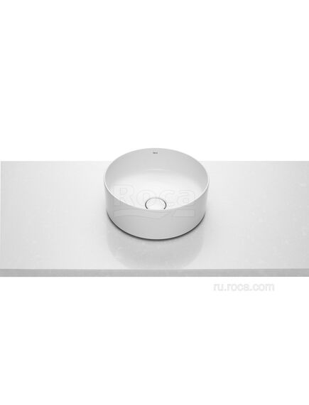 Купить Раковина Roca Inspira Round 37х37 327523000 (327523000) по цене 33680.27 руб., в Санкт-Петебруге в интернет магазине 100-Систем, а также дургие товары ROCA из раздела Накладные раковины и Раковины и пьедесталы