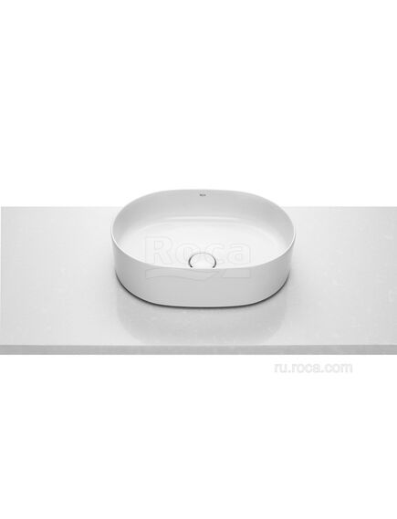 Купить Раковина Roca Inspira Round 37x50 327520000 (327520000) по цене 37833.77 руб., в Санкт-Петебруге в интернет магазине 100-Систем, а также дургие товары ROCA из раздела Накладные раковины и Раковины и пьедесталы