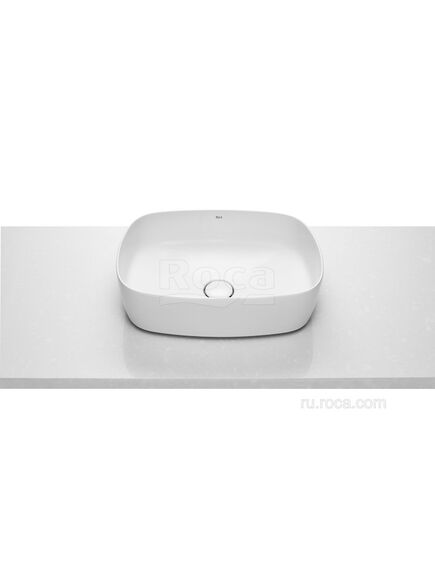 Купить Раковина Roca Inspira Soft 37х50 327500000 (327500000) по цене 32295.77 руб., в Санкт-Петебруге в интернет магазине 100-Систем, а также дургие товары ROCA из раздела Накладные раковины и Раковины и пьедесталы