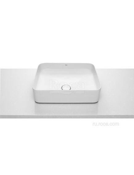 Купить Раковина Roca Inspira Square 37x50 327530000 (327530000) по цене 43833.27 руб., в Санкт-Петебруге в интернет магазине 100-Систем, а также дургие товары ROCA из раздела Накладные раковины и Раковины и пьедесталы