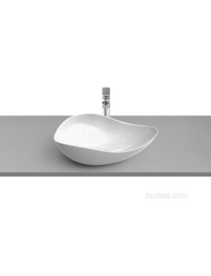 Купить Раковина Roca Ruy Ohtake накладная 540х375 белый 327A13000 (327a13000) по цене 12451.27 руб., в Санкт-Петебруге в интернет магазине 100-Систем, а также дургие товары ROCA из раздела Накладные раковины и Раковины и пьедесталы