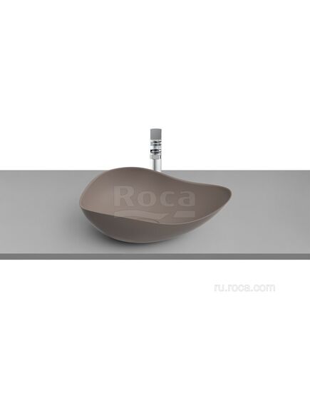 Купить Раковина Roca Ruy Ohtake накладная 540х375 кофейный 327A13660 (327a13660) по цене 13374.27 руб., в Санкт-Петебруге в интернет магазине 100-Систем, а также дургие товары ROCA из раздела Накладные раковины и Раковины и пьедесталы