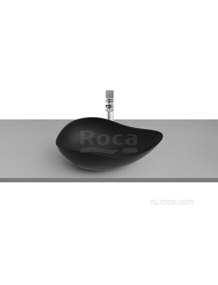 Купить Раковина Roca Ruy Ohtake накладная 540х375 оникс 327A13640 (327a13640) по цене 13374.27 руб., в Санкт-Петебруге в интернет магазине 100-Систем, а также дургие товары ROCA из раздела Накладные раковины и Раковины и пьедесталы