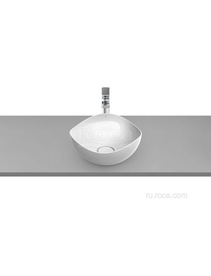 Купить Раковина Roca Ruy Ohtake накладная D375 белый 327A15000 (327a15000) по цене 10605.27 руб., в Санкт-Петебруге в интернет магазине 100-Систем, а также дургие товары ROCA из раздела Накладные раковины и Раковины и пьедесталы