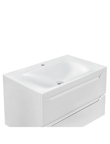 Купить Раковина VCB-1F800W из искусственного камня, цвет белый, , шт (vcb-1f800w) по цене 8996.5 руб., в Санкт-Петебруге в интернет магазине 100-Систем, а также дургие товары Vincea из раздела Встраиваемые раковины и Раковины и пьедесталы