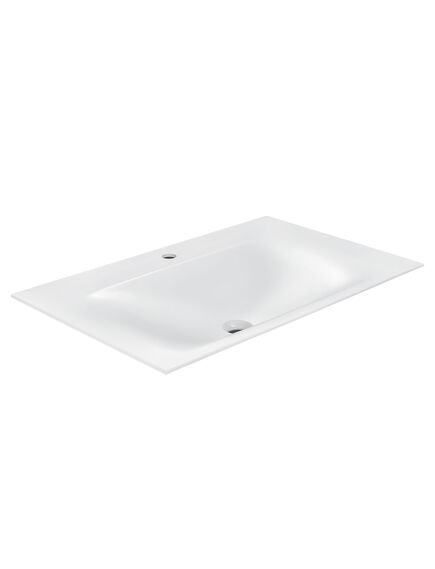 Купить Раковина VCB-1F800W из искусственного камня, цвет белый, , шт (vcb-1f800w) по цене 8996.5 руб., в Санкт-Петебруге в интернет магазине 100-Систем, а также дургие товары Vincea из раздела Встраиваемые раковины и Раковины и пьедесталы