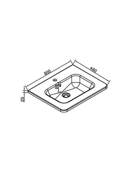 Купить Раковина VCB-11800B из искусственного камня, цвет черный, , шт (vcb-11800b) по цене 9795 руб., в Санкт-Петебруге в интернет магазине 100-Систем, а также дургие товары Vincea из раздела Встраиваемые раковины и Раковины и пьедесталы