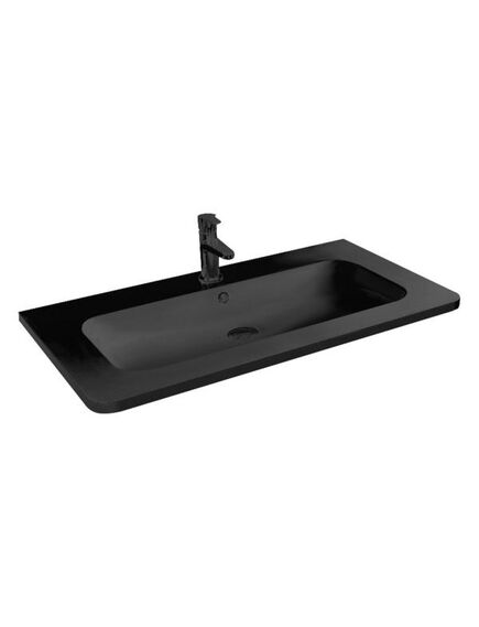 Купить Раковина VCB-11800B из искусственного камня, цвет черный, , шт (VCB-11800B) по цене 9794.5 руб., в Санкт-Петебруге в интернет магазине 100-Систем, а также дургие товары Vincea из раздела Встраиваемые раковины и Раковины и пьедесталы
