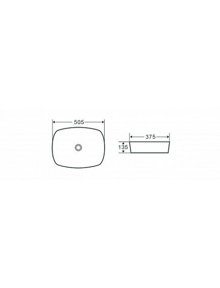 Купить Раковина накладная Terminus Ното 505х375х135 (04rn50x37x13w) по цене 7490 руб., в Санкт-Петебруге в интернет магазине 100-Систем, а также дургие товары TERMINUS из раздела Накладные раковины и Раковины и пьедесталы
