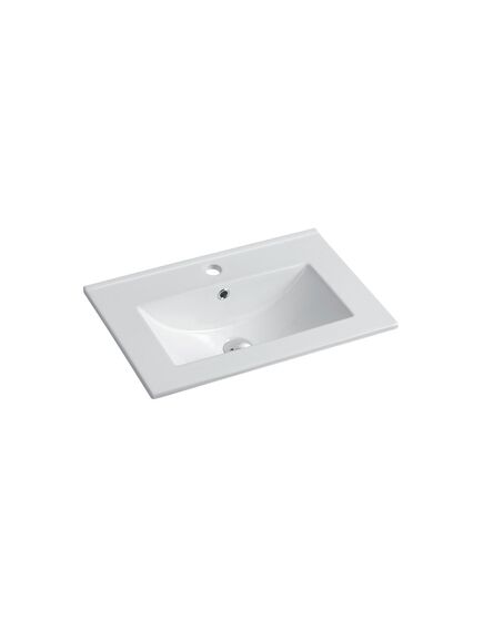 Купить Раковина VBS-13960S1 керамическая, цвет белый, , шт (vbs-13960s1) по цене 7913.5 руб., в Санкт-Петебруге в интернет магазине 100-Систем, а также дургие товары Vincea из раздела Встраиваемые раковины и Раковины и пьедесталы