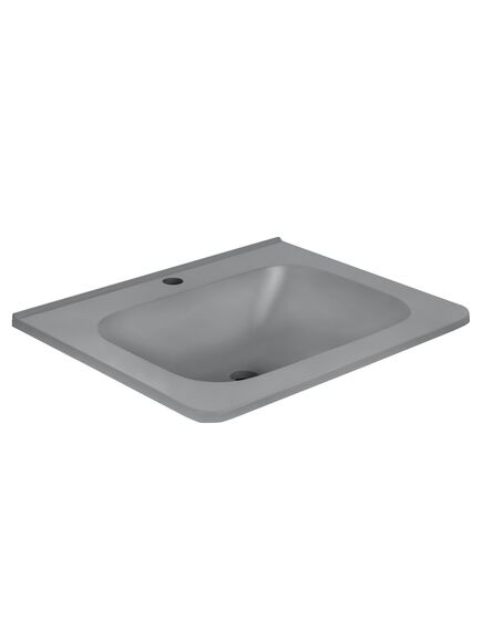 Купить Раковина VCB-2VP600G из кварцевого камня, цвет серый, , шт (vcb-2vp600g) по цене 10288.5 руб., в Санкт-Петебруге в интернет магазине 100-Систем, а также дургие товары Vincea из раздела Встраиваемые раковины и Раковины и пьедесталы