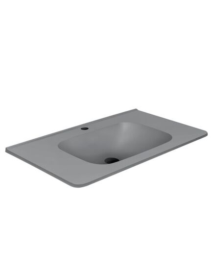 Купить Раковина VCB-2VP800G из кварцевого камня, цвет серый, , шт (vcb-2vp800g) по цене 11951 руб., в Санкт-Петебруге в интернет магазине 100-Систем, а также дургие товары Vincea из раздела Встраиваемые раковины и Раковины и пьедесталы