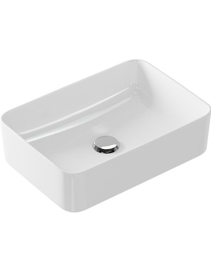 Купить Раковина на столешницу Cersanit CREA 50 RECTANGULAR 0 отв. (64755) по цене 6490 руб., в Санкт-Петебруге в интернет магазине 100-Систем, а также дургие товары CERSANIT из раздела Накладные раковины и Раковины и пьедесталы