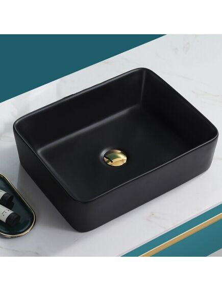 Купить CeramaLux 9103MB Раковина накладная 47 см (9103mb) по цене 11200 руб., в Санкт-Петебруге в интернет магазине 100-Систем, а также дургие товары CeramaLux из раздела Накладные раковины и Раковины и пьедесталы