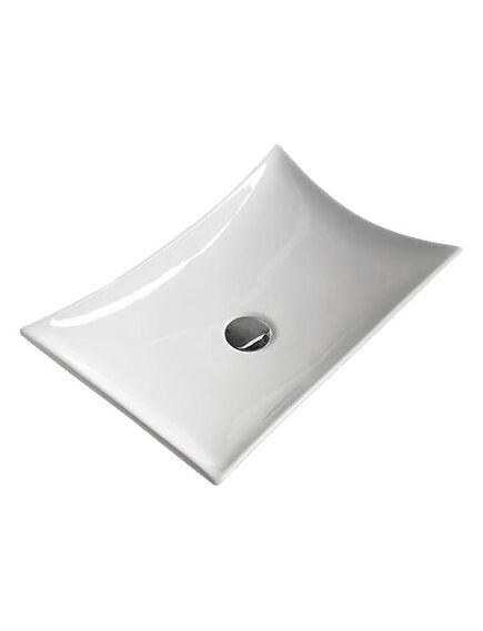 Купить CeramaLux N 7701B Раковина накладная  58 см (7701b) по цене 7100 руб., в Санкт-Петебруге в интернет магазине 100-Систем, а также дургие товары CeramaLux из раздела Накладные раковины и Раковины и пьедесталы