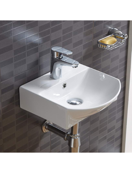 Купить CeramaLux N 78014B Раковина накладная 35 см (78014B) по цене 7500 руб., в Санкт-Петебруге в интернет магазине 100-Систем, а также дургие товары CeramaLux из раздела Накладные раковины и Раковины и пьедесталы