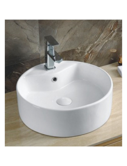 Купить Раковина-чаша CeramaLux 46 9008В Белая (9008в) по цене 5300 руб., в Санкт-Петебруге в интернет магазине 100-Систем, а также дургие товары CeramaLux из раздела Накладные раковины и Раковины и пьедесталы