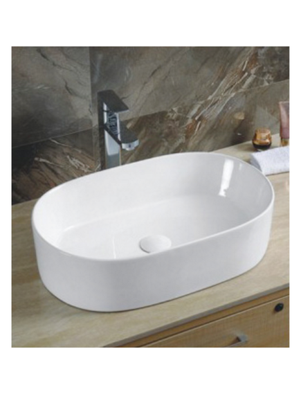 Купить Раковина-чаша CeramaLux 55 9025 Белая (9025) по цене 8000 руб., в Санкт-Петебруге в интернет магазине 100-Систем, а также дургие товары CeramaLux из раздела Накладные раковины и Раковины и пьедесталы
