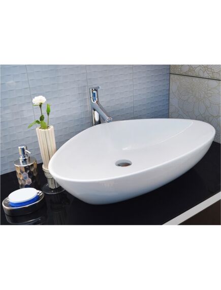 Купить Раковина-чаша CeramaLux 67 9062 Белая (9062) по цене 8800 руб., в Санкт-Петебруге в интернет магазине 100-Систем, а также дургие товары CeramaLux из раздела Накладные раковины и Раковины и пьедесталы