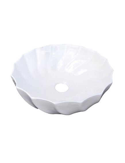 Купить Раковина-чаша CeramaLux 46 9073 Белая (9073) по цене 4800 руб., в Санкт-Петебруге в интернет магазине 100-Систем, а также дургие товары CeramaLux из раздела Накладные раковины и Раковины и пьедесталы