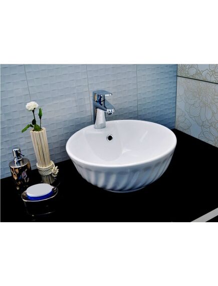 Купить Раковина-чаша CeramaLux 41 9074 Белая (9074) по цене 5100 руб., в Санкт-Петебруге в интернет магазине 100-Систем, а также дургие товары CeramaLux из раздела Накладные раковины и Раковины и пьедесталы