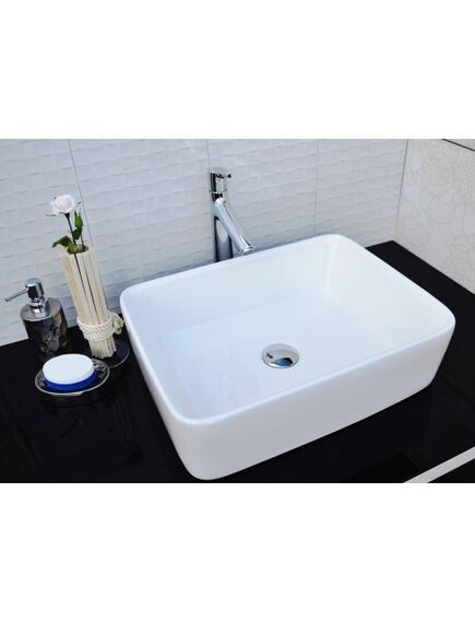 Купить Раковина-чаша CeramaLux 48 9103 Белая (9103) по цене 7300 руб., в Санкт-Петебруге в интернет магазине 100-Систем, а также дургие товары CeramaLux из раздела Накладные раковины и Раковины и пьедесталы
