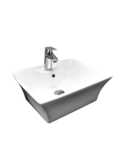 Купить CeramaLux N 9108 Раковина накладная  49 см (9108) по цене 6300 руб., в Санкт-Петебруге в интернет магазине 100-Систем, а также дургие товары CeramaLux из раздела Накладные раковины и Раковины и пьедесталы