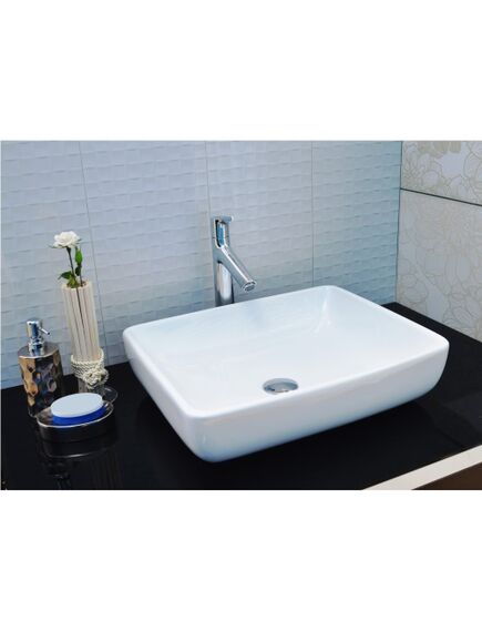 Купить Раковина-чаша CeramaLux 48 9132 Белая (9132) по цене 5100 руб., в Санкт-Петебруге в интернет магазине 100-Систем, а также дургие товары CeramaLux из раздела Накладные раковины и Раковины и пьедесталы